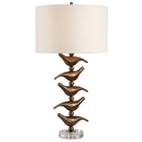 Sing Song Table Lamp, Antique Bronze