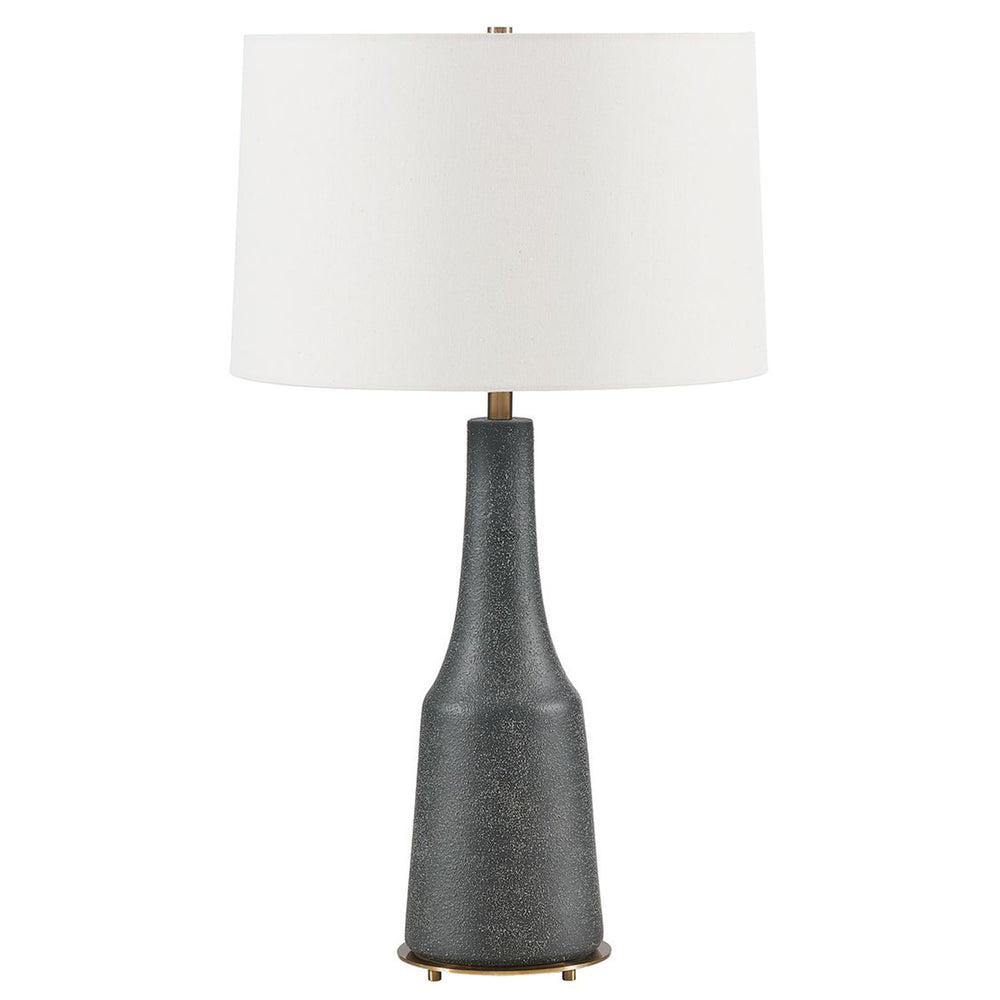 Slovis Table Lamp, Charcoal Gray