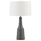 Slovis Table Lamp, Charcoal Gray