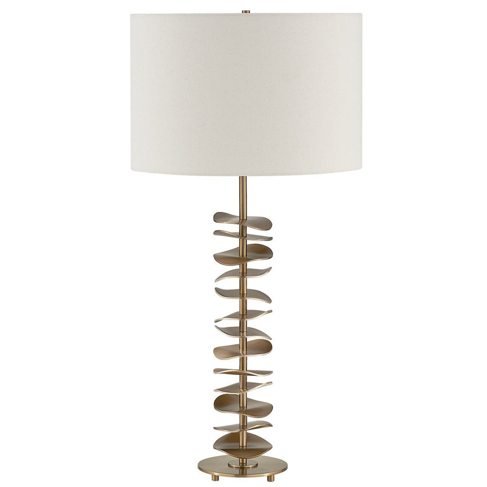 Akoa Table Lamp, Antique Brass