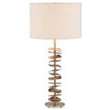 Akoa Table Lamp, Antique Brass