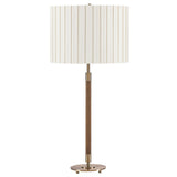 Iliana Table Lamp, Dark Walnut