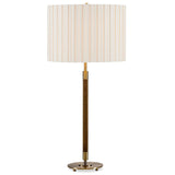 Iliana Table Lamp, Dark Walnut