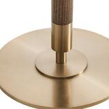 Iliana Table Lamp, Dark Walnut