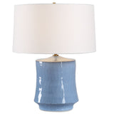 Kamara Table Lamp, Powder Blue