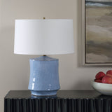 Kamara Table Lamp, Powder Blue