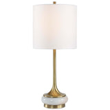 Molena Table Lamp, Antique Brass