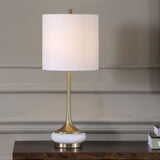 Molena Table Lamp, Antique Brass