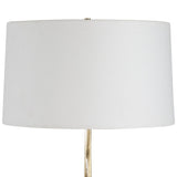 Halen Floor Lamp, Antique Brass