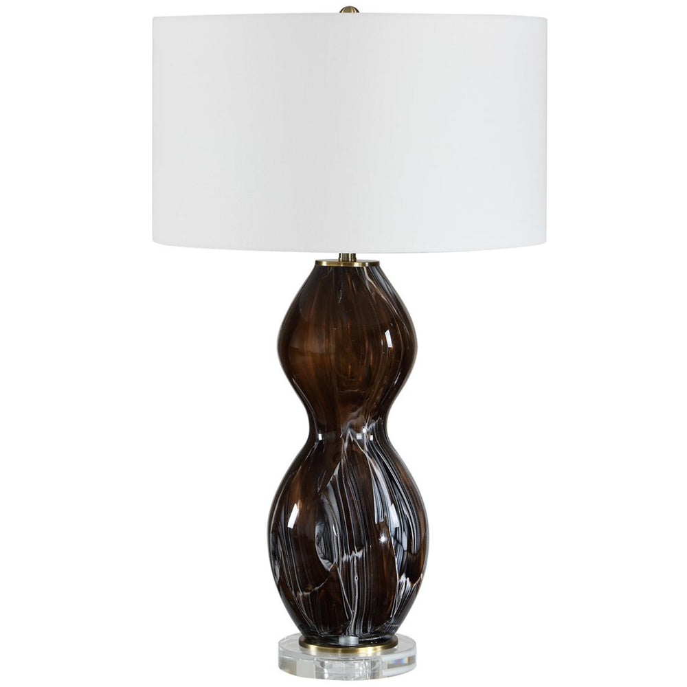 Pasadena Table Lamp, Dark Amber