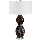 Pasadena Table Lamp, Dark Amber