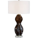 Pasadena Table Lamp, Dark Amber