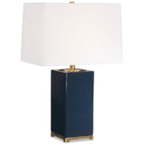 Baden Table Lamp, Navy Blue