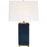 Baden Table Lamp, Navy Blue