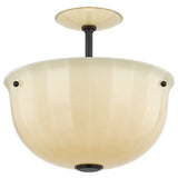 Nevins Semi Flush, Disstressed Bronze