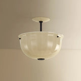 Nevins Semi Flush, Disstressed Bronze