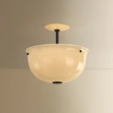 Nevins Semi Flush, Disstressed Bronze