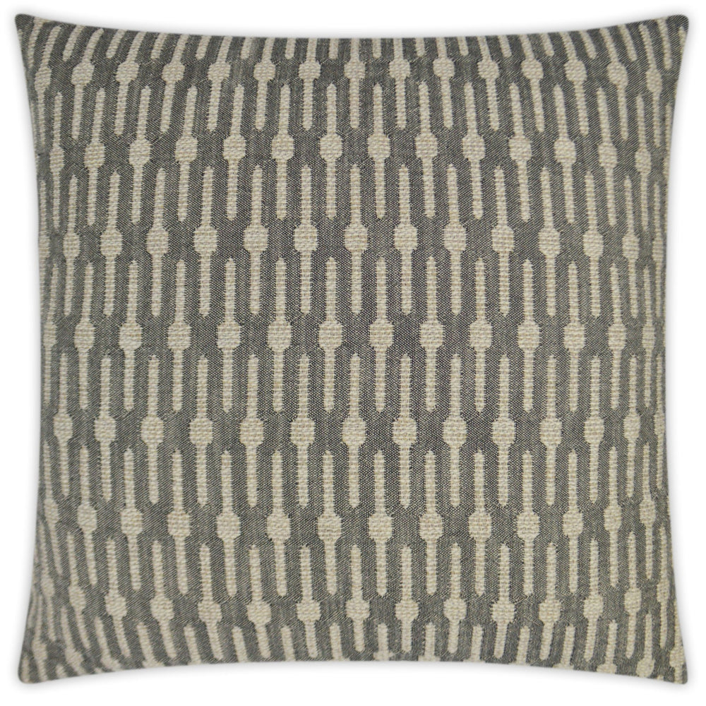 Hoonah 24" Pillow, Obsidian, Set of 2