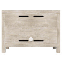 Prado Coffered Nightstand, Wide