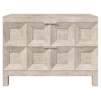 Prado Coffered Nightstand, Wide