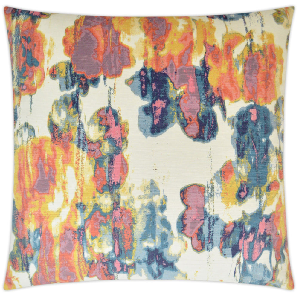 Vibrato 24" Pillow, Navy, Set of 2