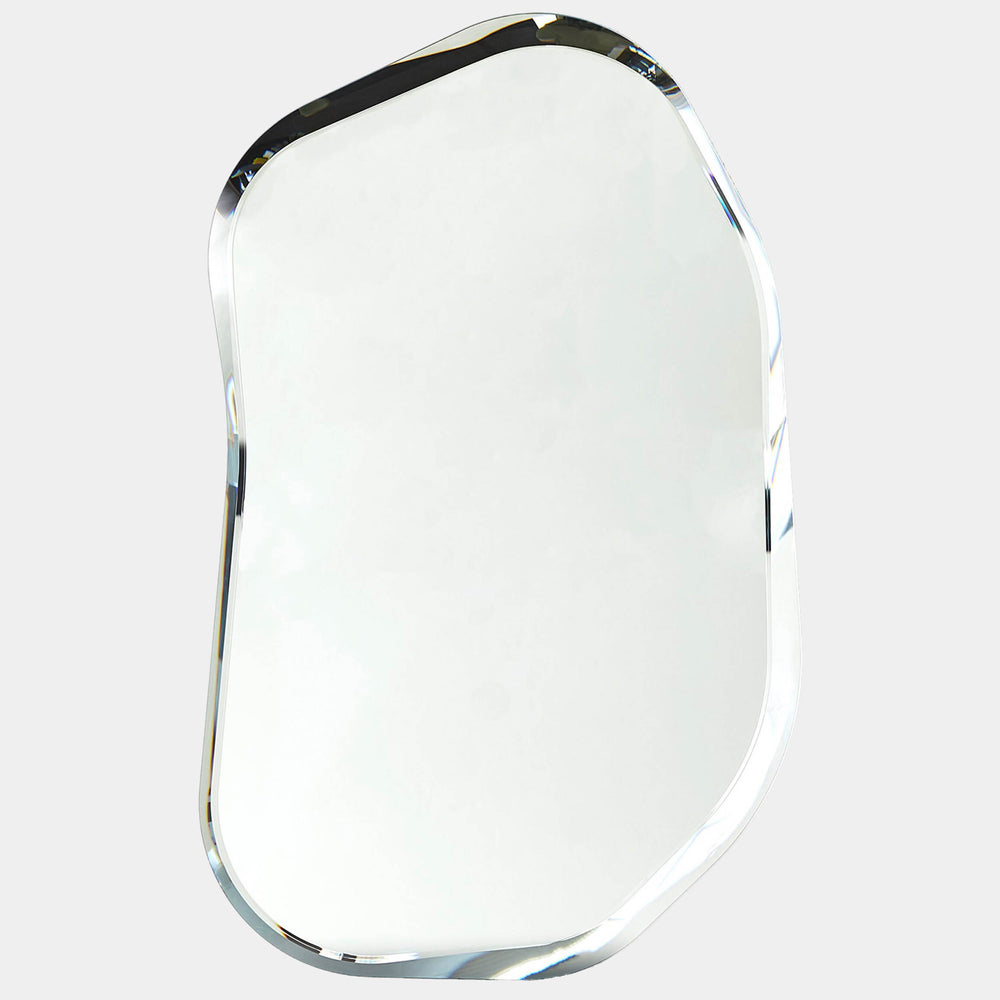 Bean Bevel Mirror, Frameless