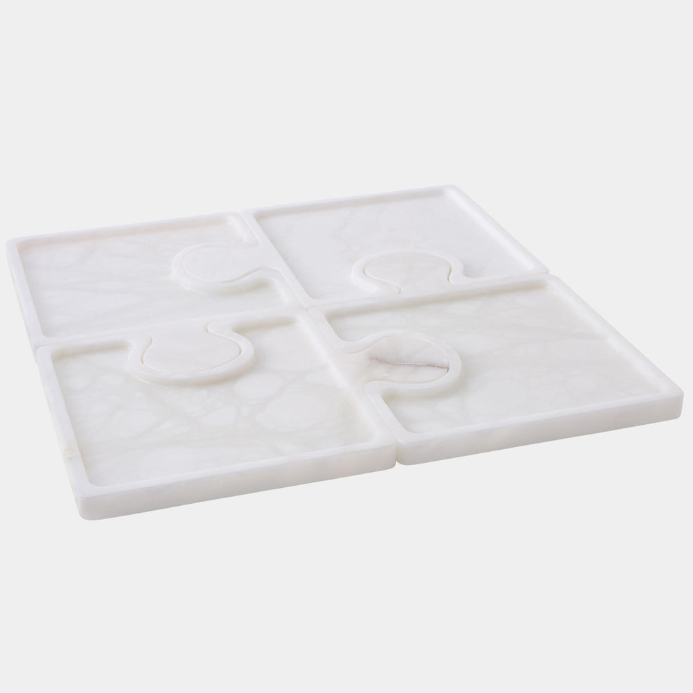 Jigsaw Tray, Alabaster