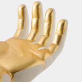 Deft Hands Stool, Gold Drip