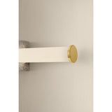 Stony Point Wall Sconce, Aged Brass