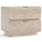 Antibes 2 Drawer Nightstand, Roz