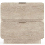 Antibes 2 Drawer Nightstand, Roz