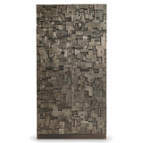 Sharaab Storage Cabinet, Antique Silver-Furniture - Storage-High Fashion Home
