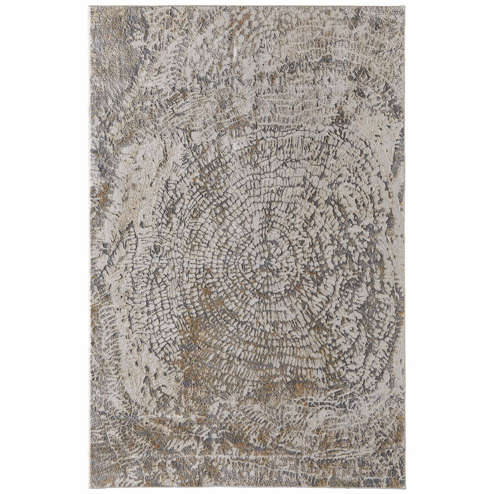 Feizy Rug Parker 3702F, Silver/Ivory