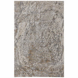 Feizy Rug Parker 3702F, Silver/Ivory