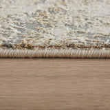 Feizy Rug Parker 3702F, Silver/Ivory