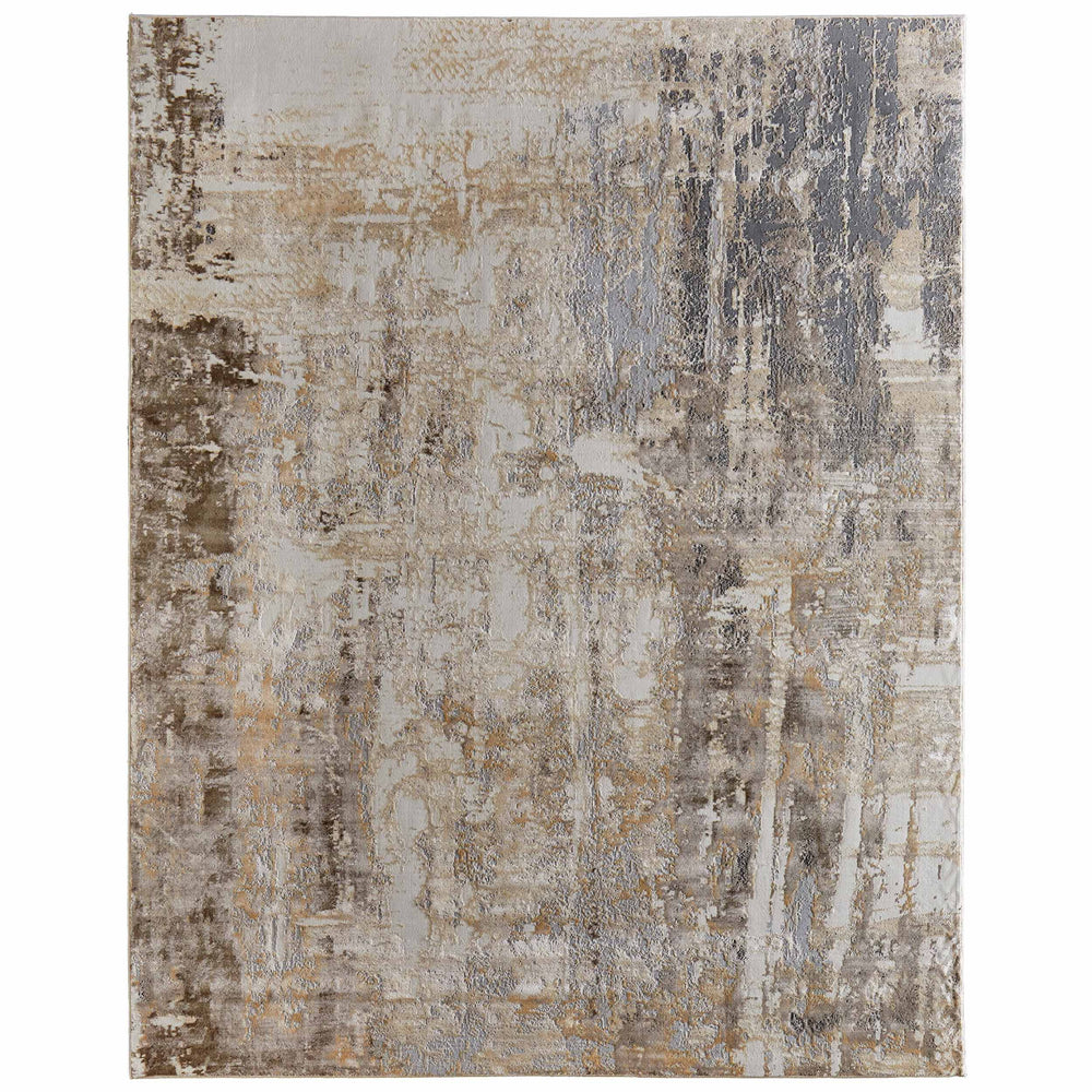 Feizy Rug Parker 3709F, Gray/Beige
