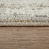Feizy Rug Parker 3719F, Silver/Beige