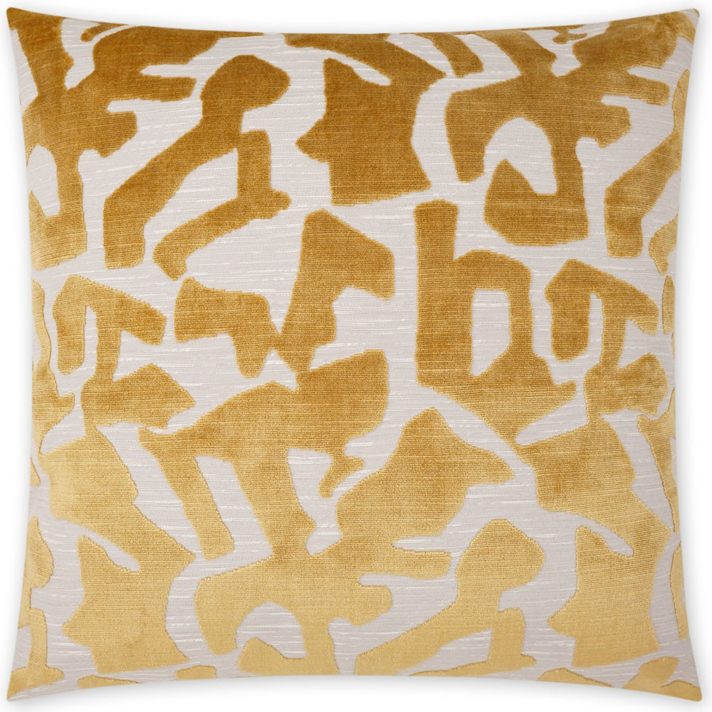 Banksy 24" Pillow, Honey, Set of 2