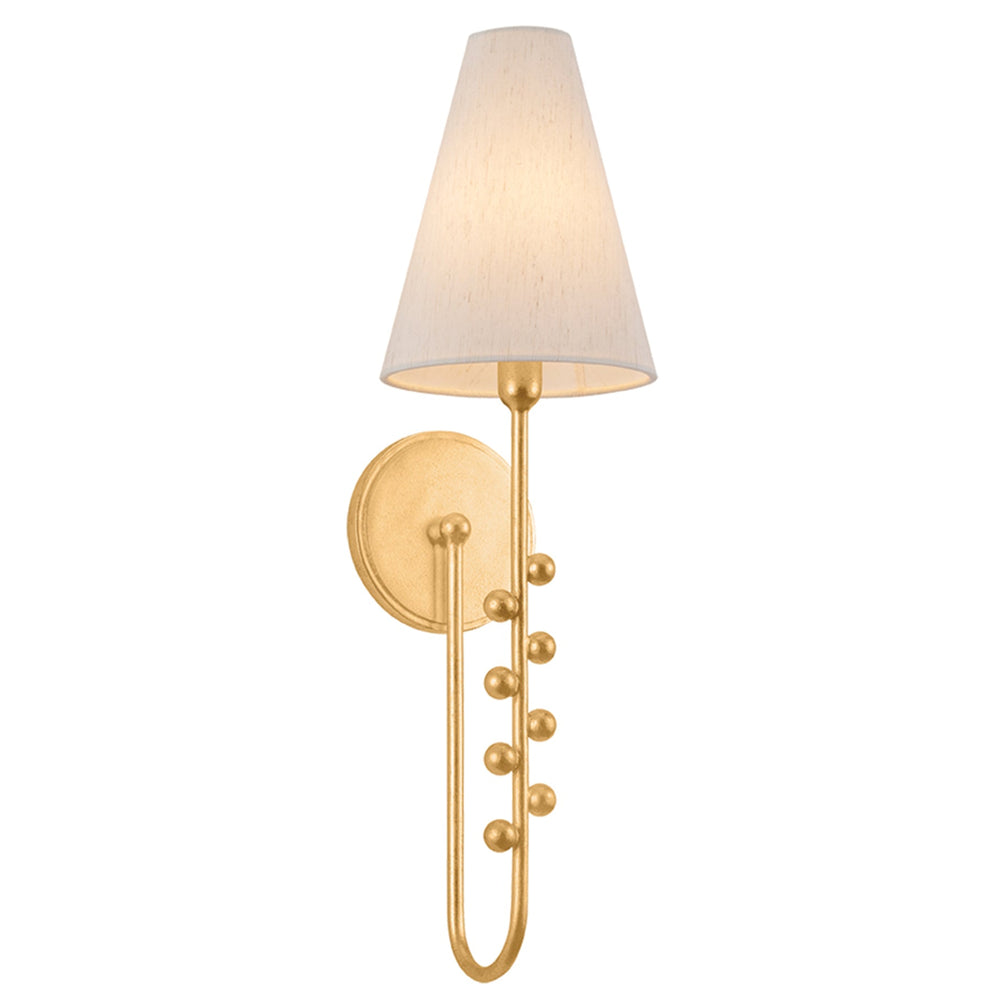 Pine Hill Pendant, Vintage Gold Leaf