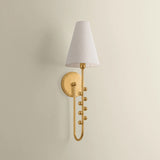 Pine Hill Pendant, Vintage Gold Leaf
