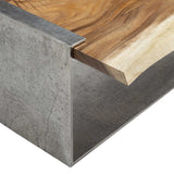 Arima Cocktail Table, Ligna/Ferrum