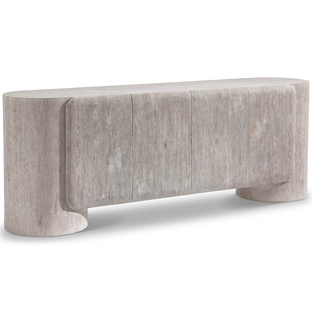 Darrow Entertainment Credenza, Light Heron