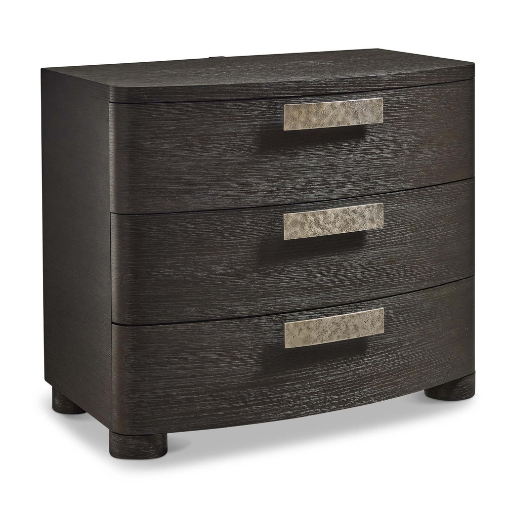 Geneve 3 Drawer Wide Nightstand, Robor