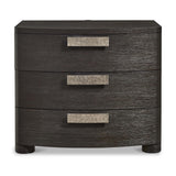 Geneve 3 Drawer Wide Nightstand, Robor