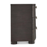 Geneve 3 Drawer Wide Nightstand, Robor