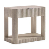 Lucerne 1 Drawer Nightstand, Alba