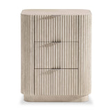 Lucerne 3 Drawer Nightstand, Alba