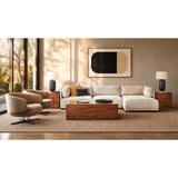 Brasea Rectangular Cocktail Table, Lume
