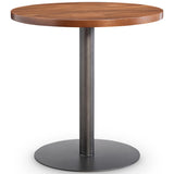 Brasea Round Side Table, Lume