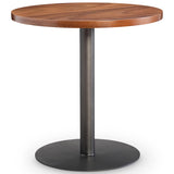 Brasea Round Side Table, Lume